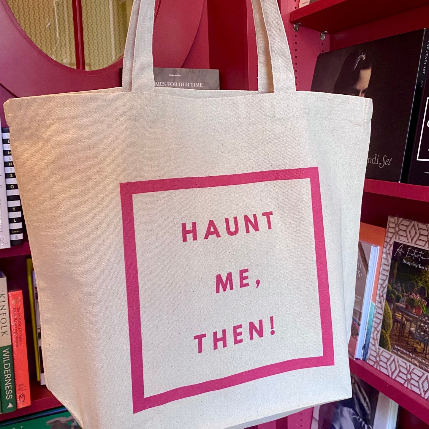 Haunt Me, Then! | Wuthering Heights | Canvas Tote Bag